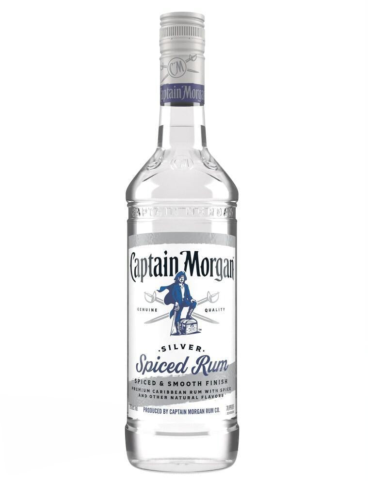 Captain Morgan Silver Spiced Rum 750ml