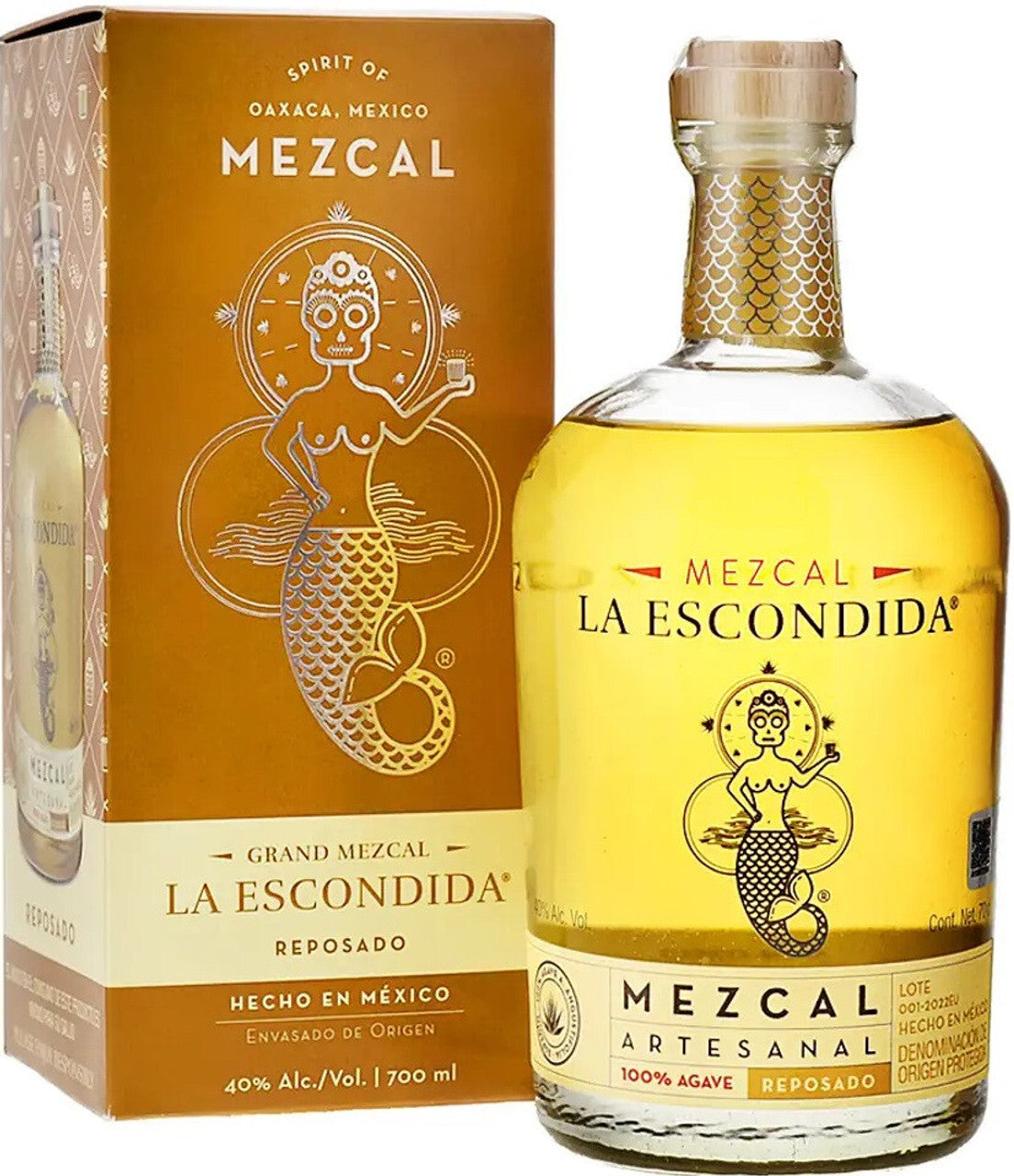 La Escondida Grand Mezcal Reposado 700 ML