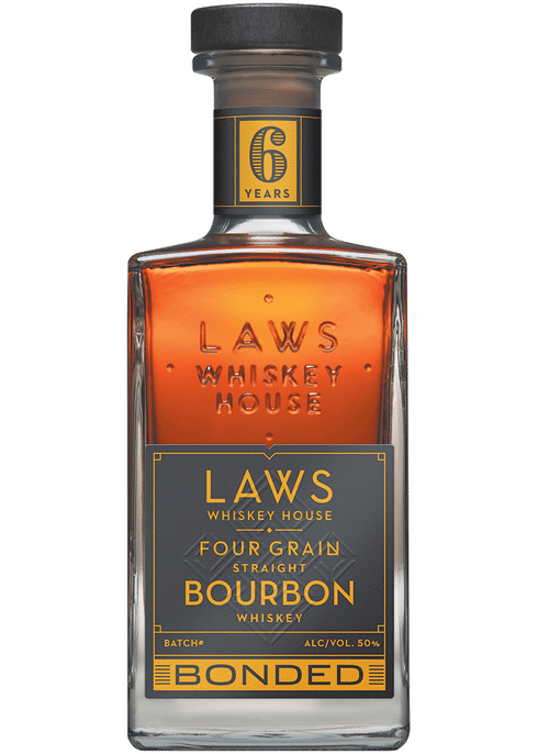 Laws Whiskey House 6 Years old Four Grain Bourbon Bottled in Bond 750ml