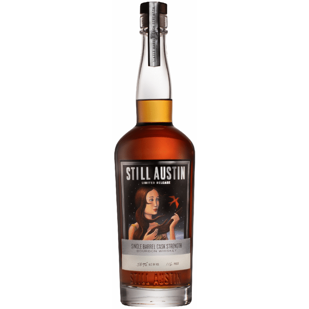 Still Austin Single Barrel Cask Strength Limited Release Bourbon Whiskey 750ml