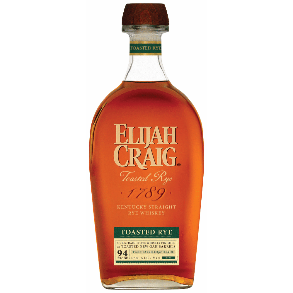 Elijah Craig Straight Rye Whiskey Toasted Rye 94 Proof 750ml
