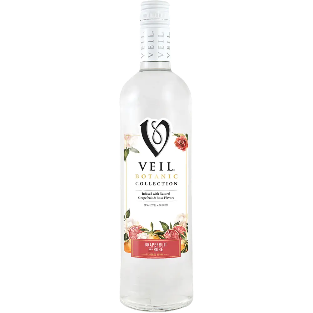 Veil Botanic Grapefruit and Rose Vodka 750ml