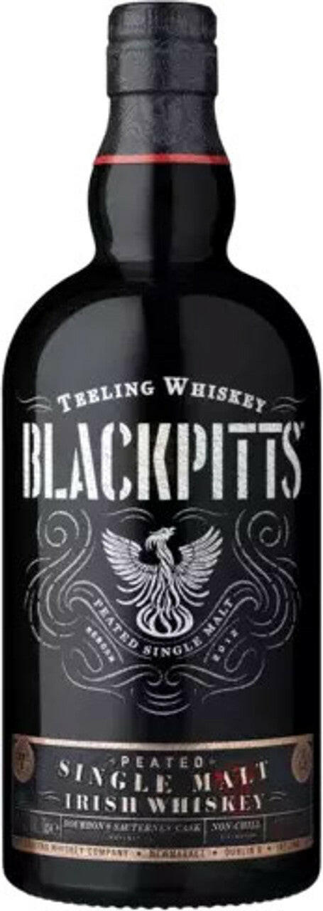 Teeling Single Malt Irish Whiskey Blackpitts 92 750ml.