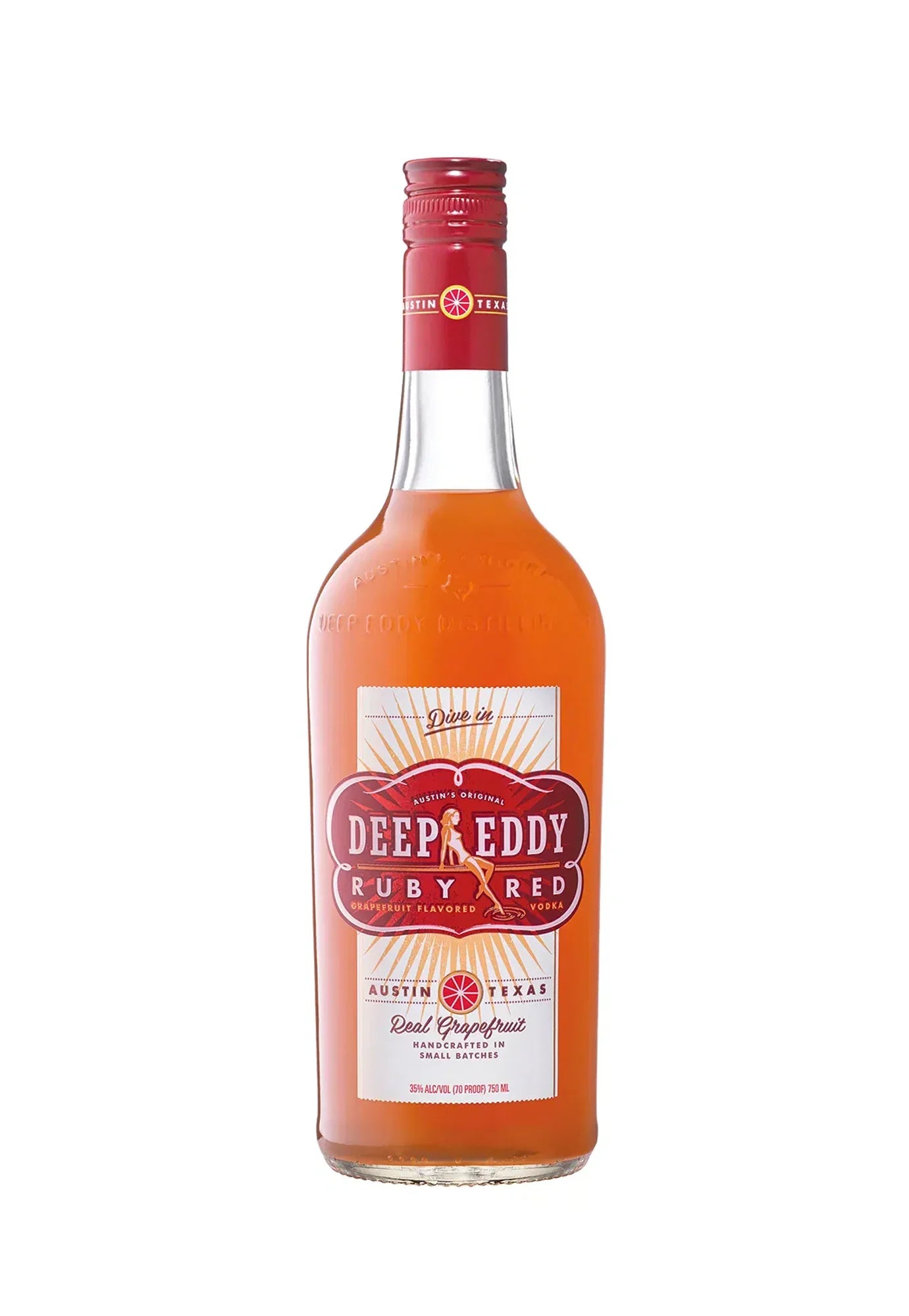 Deep Eddy Ruby Red Vodka 750ml