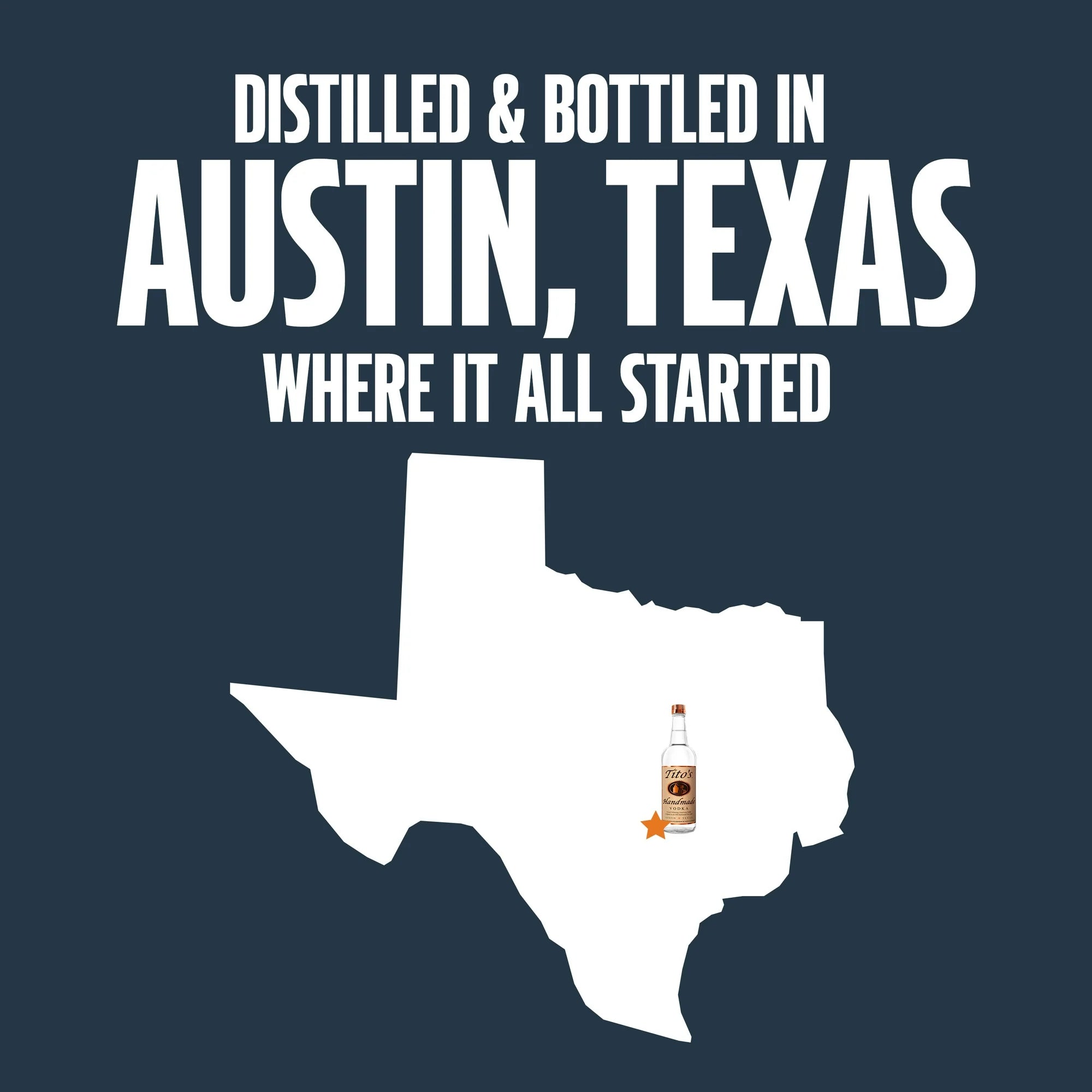 Tito's Handmade Vodka 50 ml