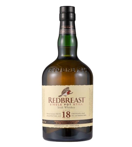 Redbreast 18 Year Old Single Pot Still Irish Whiskey 750ml