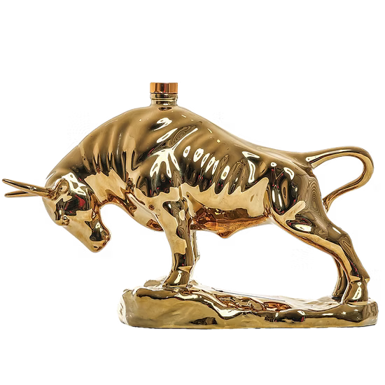 Horos Long Horn Gold Bull Bourbon Whiskey 750ml