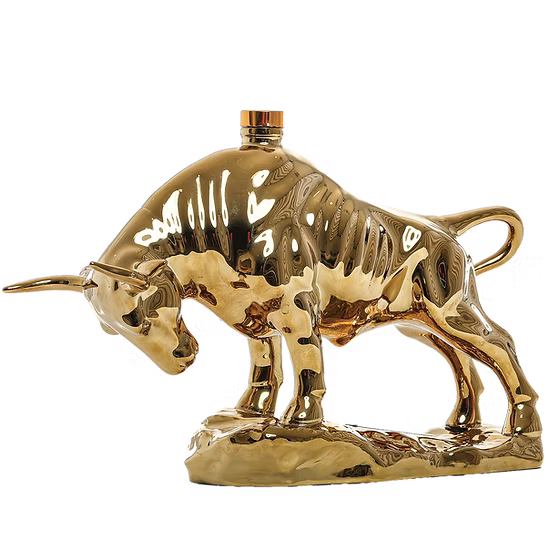 Horos Long Horn Gold Bull Bourbon Whiskey 750ml