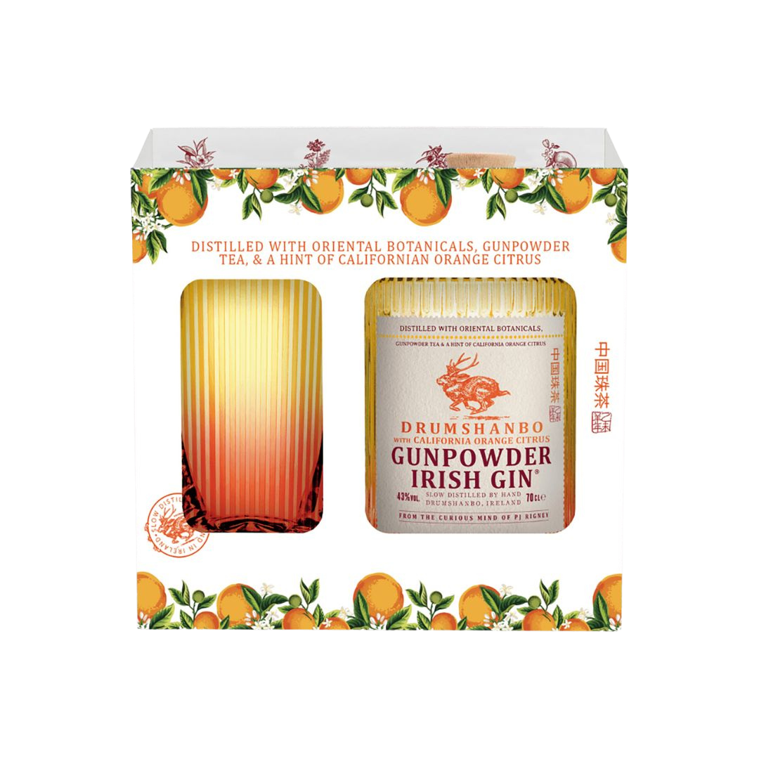 Drumshanbo Gunpowder Irish Gin With California Citrus Gift Pack 750ml