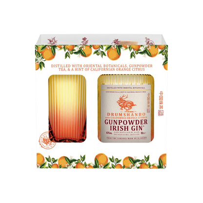 Drumshanbo Gunpowder Irish Gin With California Citrus Gift Pack 750ml