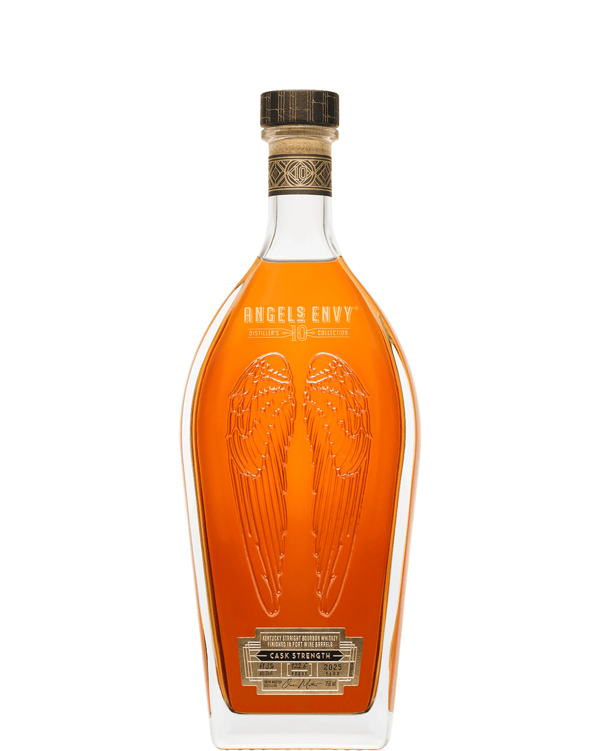 Angel's Envy 10 Years Old  Straight bourbon Cask Strength Distillers Collection 122.6 750ml
