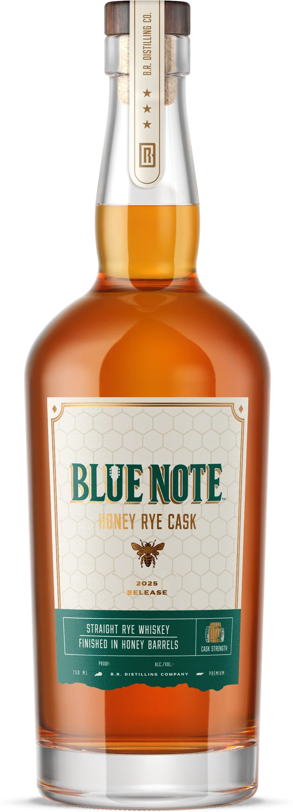 Blue Note Honey Rye Whiskey 750ml