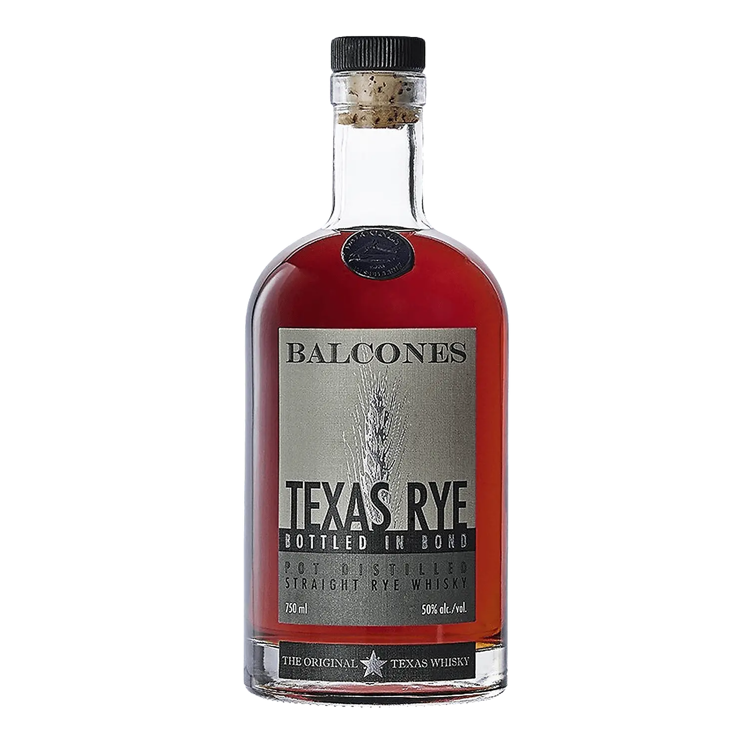 Balcones Straight Rye Whiskey Texas Rye Bottled In Bond 100 750ml.