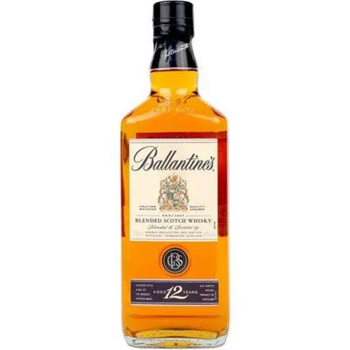 Ballantines 12 Years Old  Whisky 750ml.