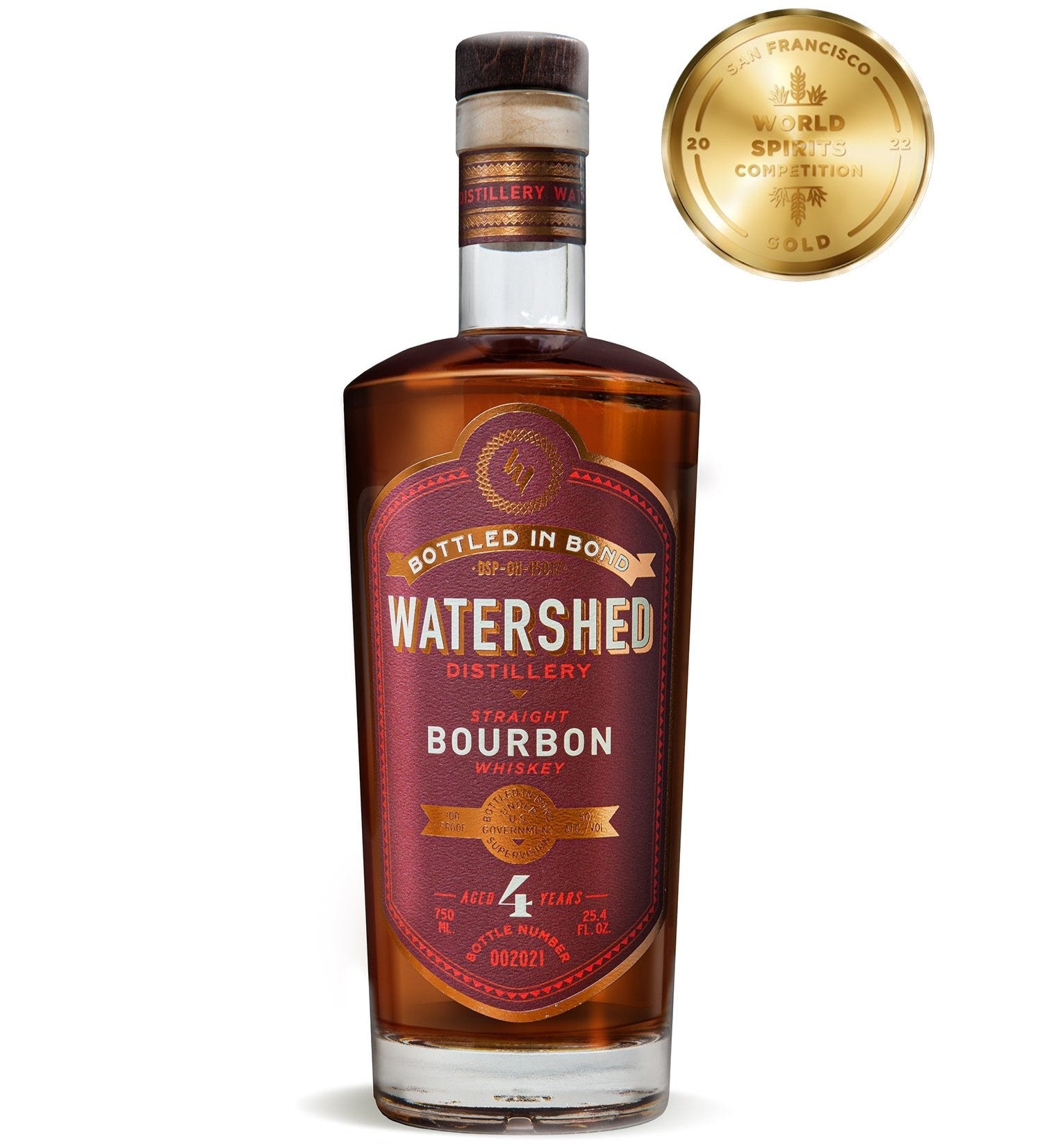 Watershed Distillery Bourbon Bottled In Bond 750ml