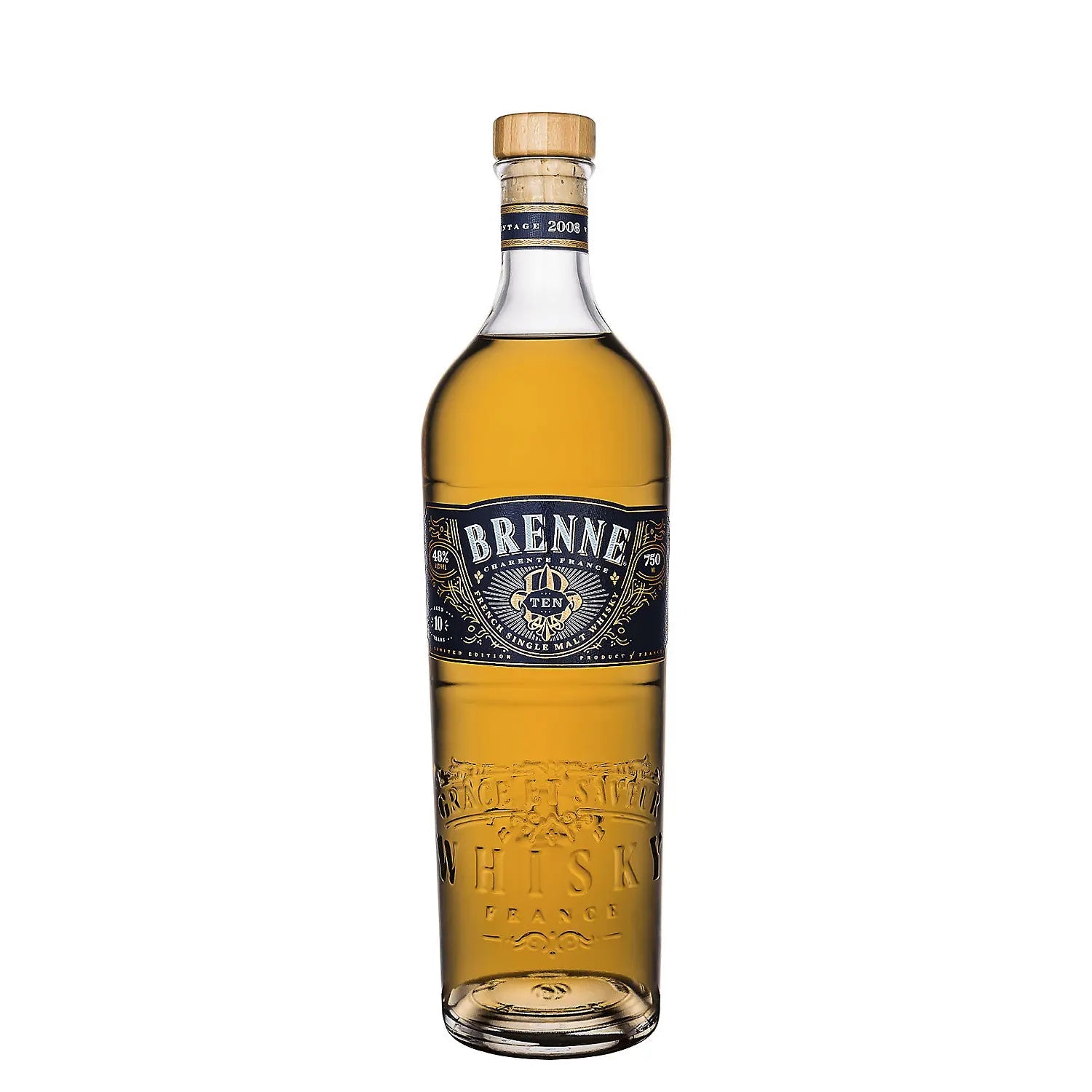 Brenne Single Malt Whisky Ten Limited Edition 10 Yr 96 700ml.