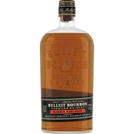 Bulleit Barrel Strength Bourbon 750ml.