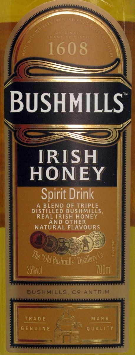 Bushmills Irish Honey Blended Irish Whiskey Liqueur 50ml