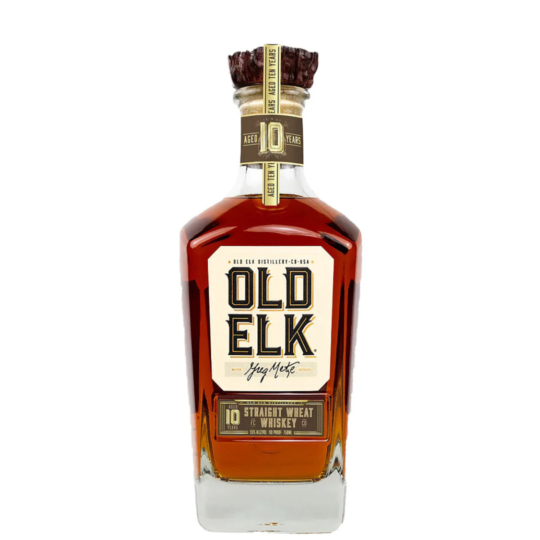 Old Elk Straight Wheat Whiskey 10 Year 110 Proof 750ml