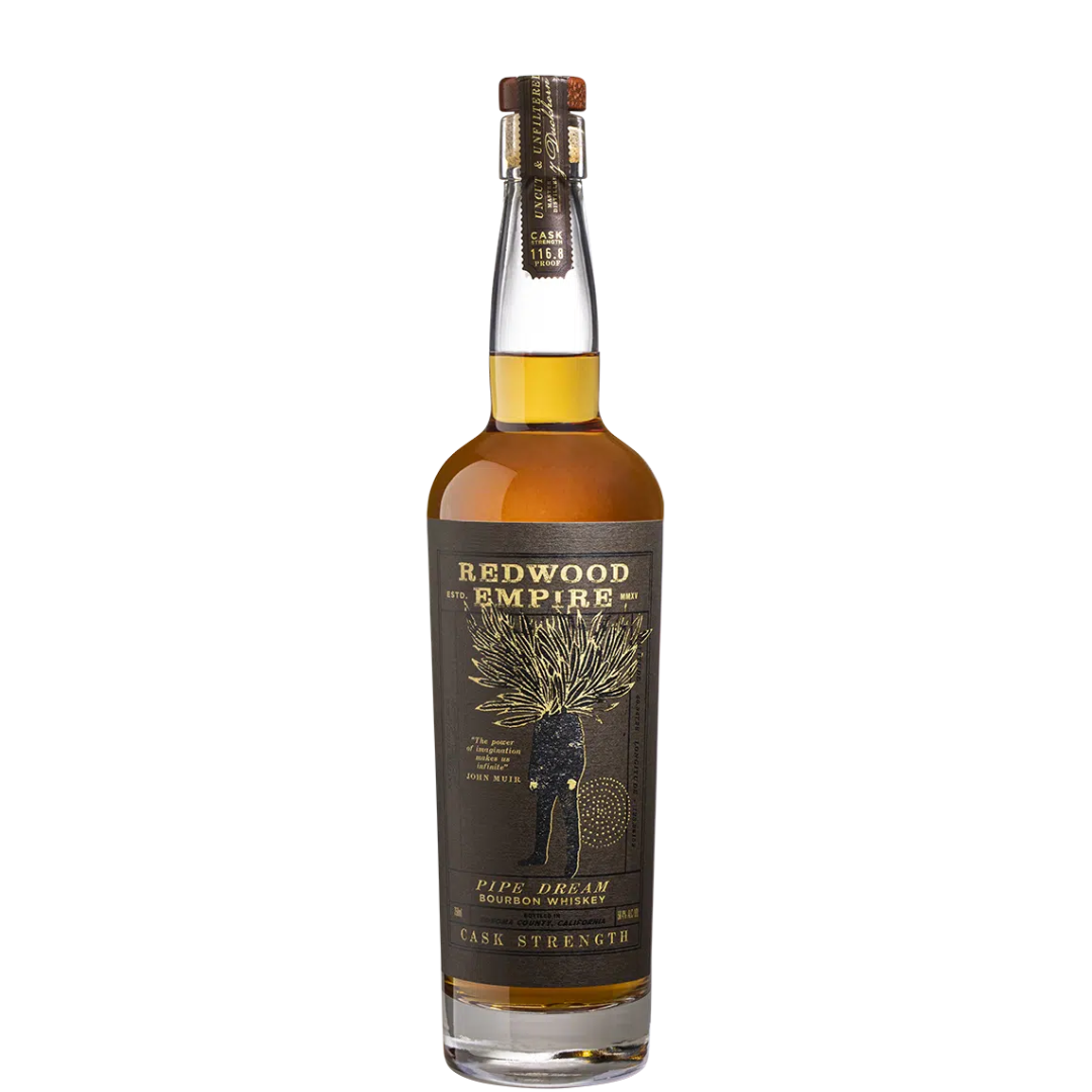 Redwood Empire Bourbon Pipe Dream Cask Strength 115.8 Proof 750ml