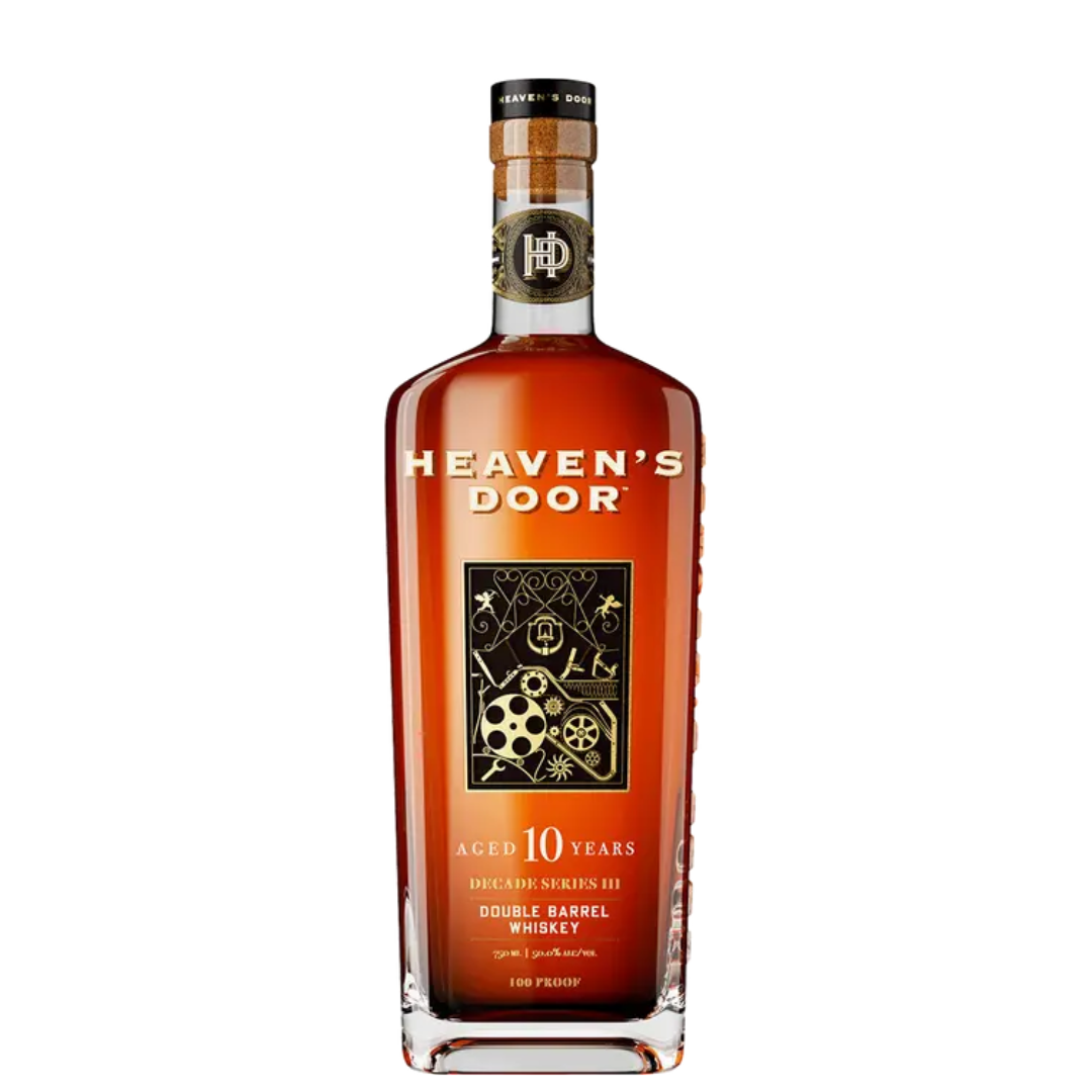 Heaven's Door 10 Years Old Decade Series III Double Barrel Whiskey 750ml