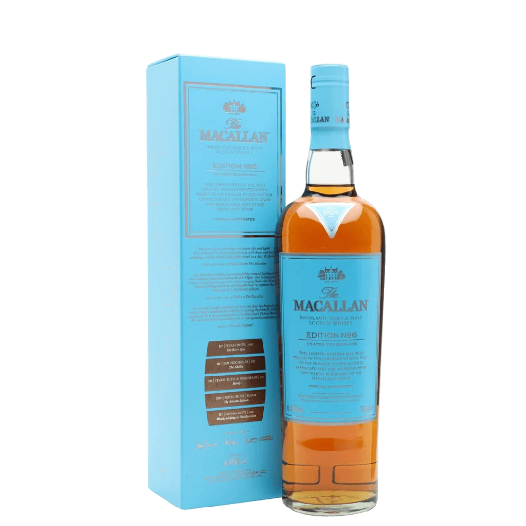 The Macallan Edition No.6 Highland Single Malt Scotch Whisky 750ml