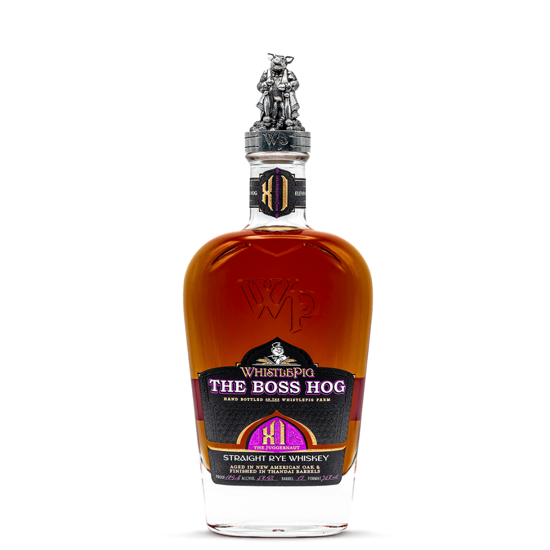 WhistlePig The Boss Hog 11 Straight Rye Whiskey in Thandai Barrel 750ml