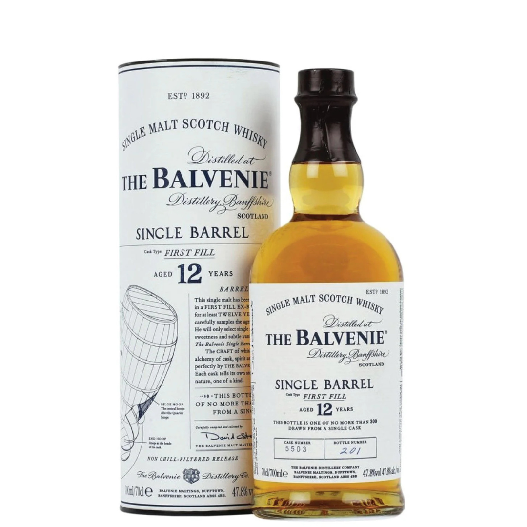 The Balvenie 12 Years Old Single Barrel 750ml