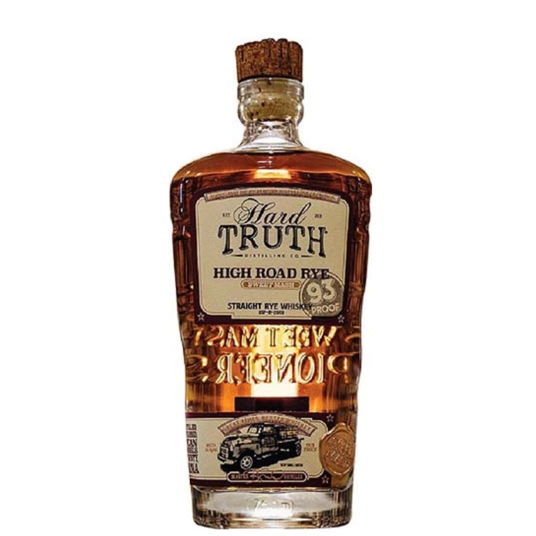 Hard Truth Straight Rye Whiskey High Road Sweet Mash 93 Proof 750ml