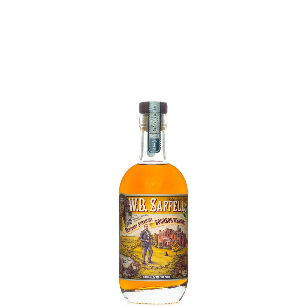 W.B. Saffell Straight Bourbon Whiskey The Whiskey Barons Collection One Hundred Seven 375ml