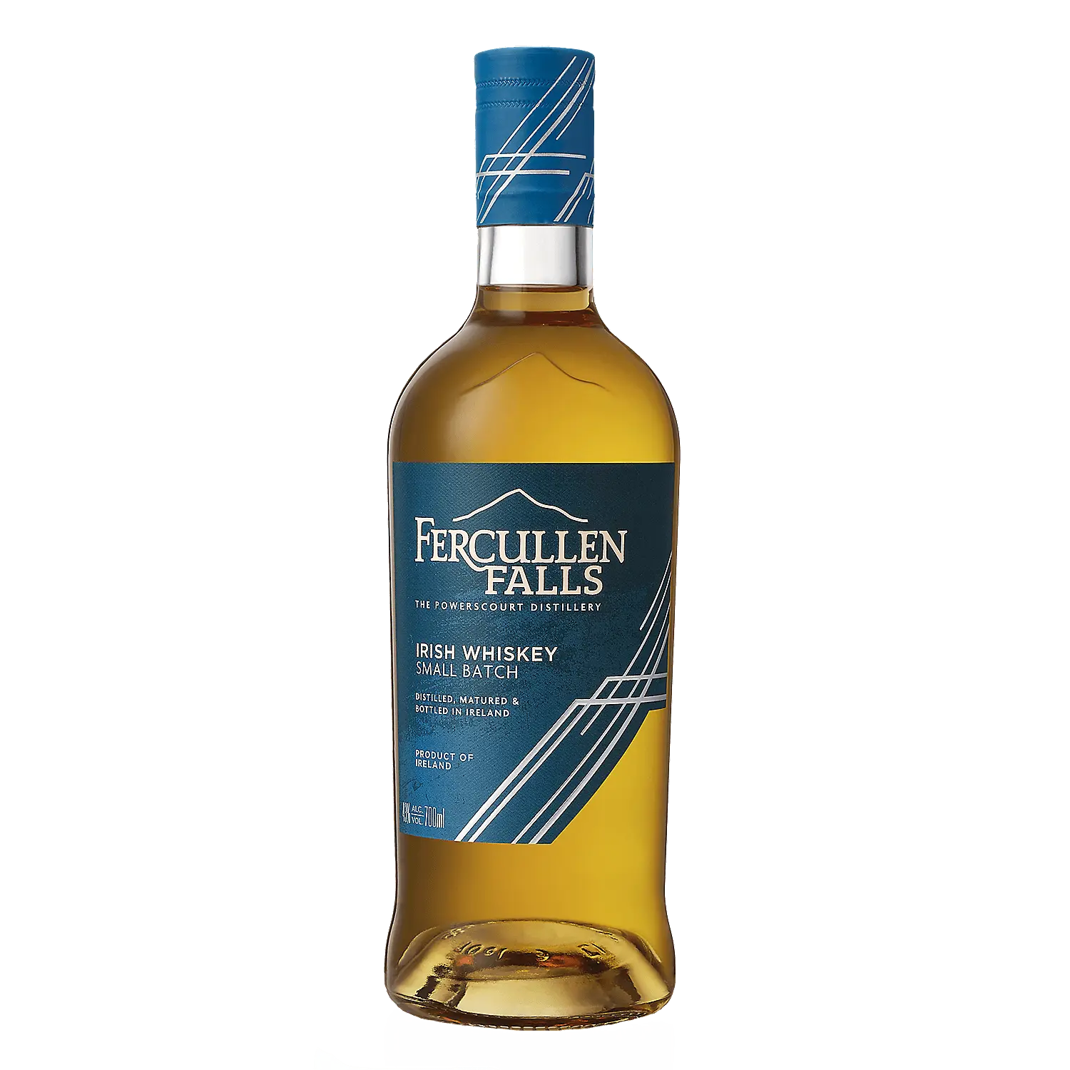 Fercullen Falls Single Malt Irish Whiskey The Powerscourt Distillery Small Batch 86 750ml.