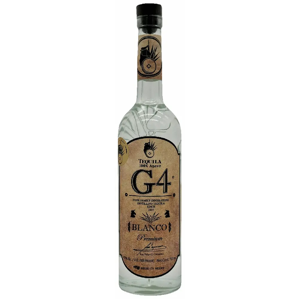 G4 Blanco de Madera Premium Tequila 750 ml