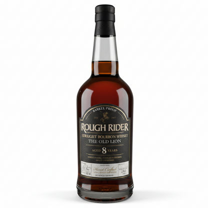 Rough Rider The Old Lion 8 Year Old Straight Bourbon Whiskey 750ml
