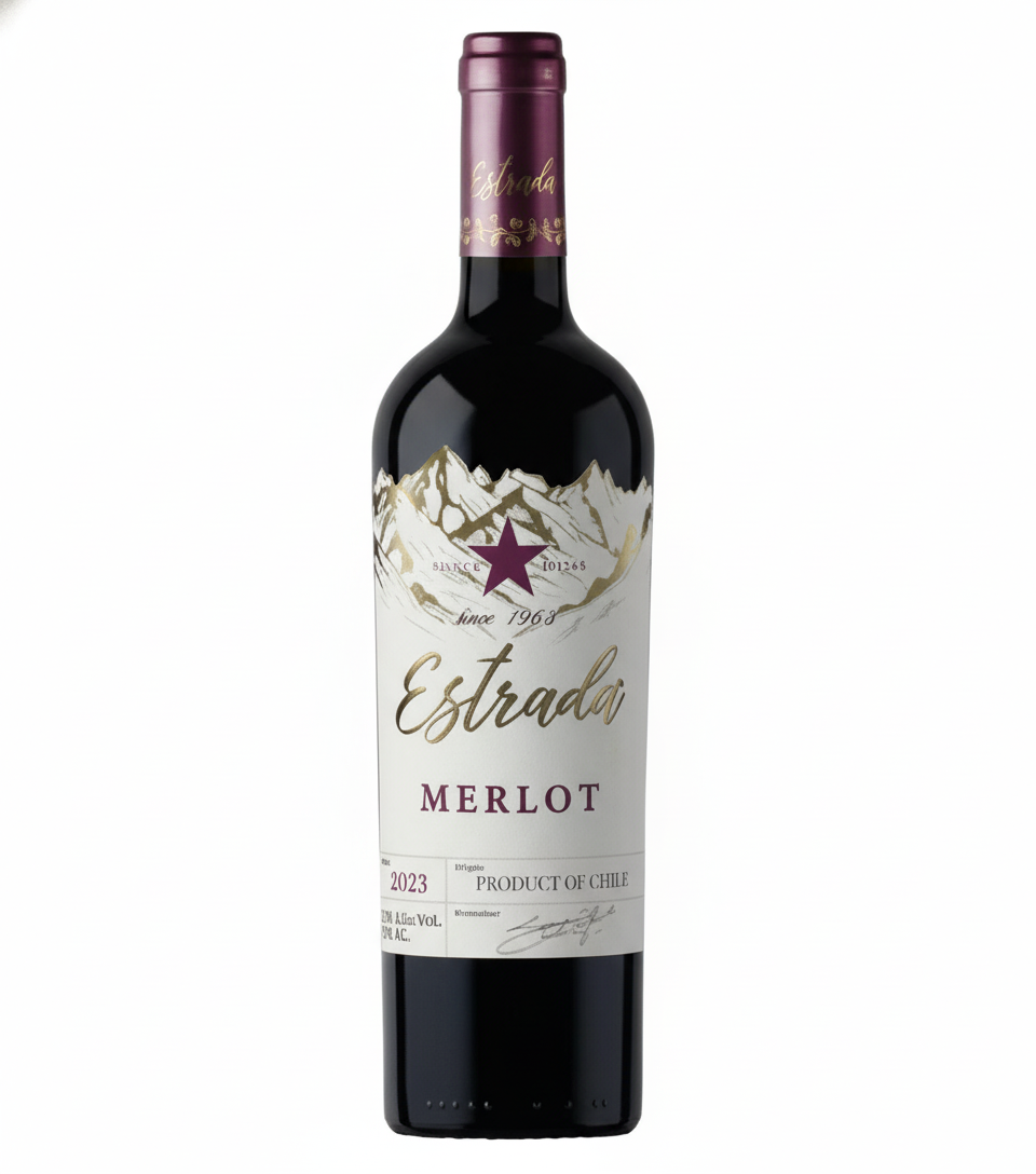 Estrada Merlot Dry 750ml