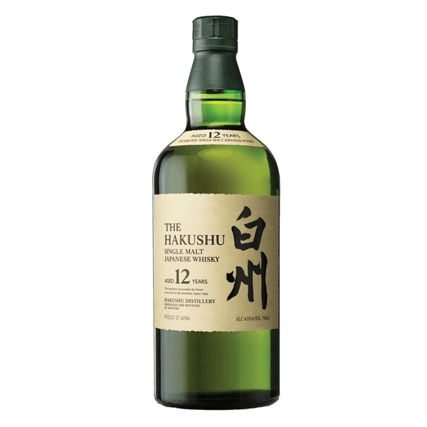 Suntory Hakushu 12 Year Single Malt Japanese Whiskey 750ml