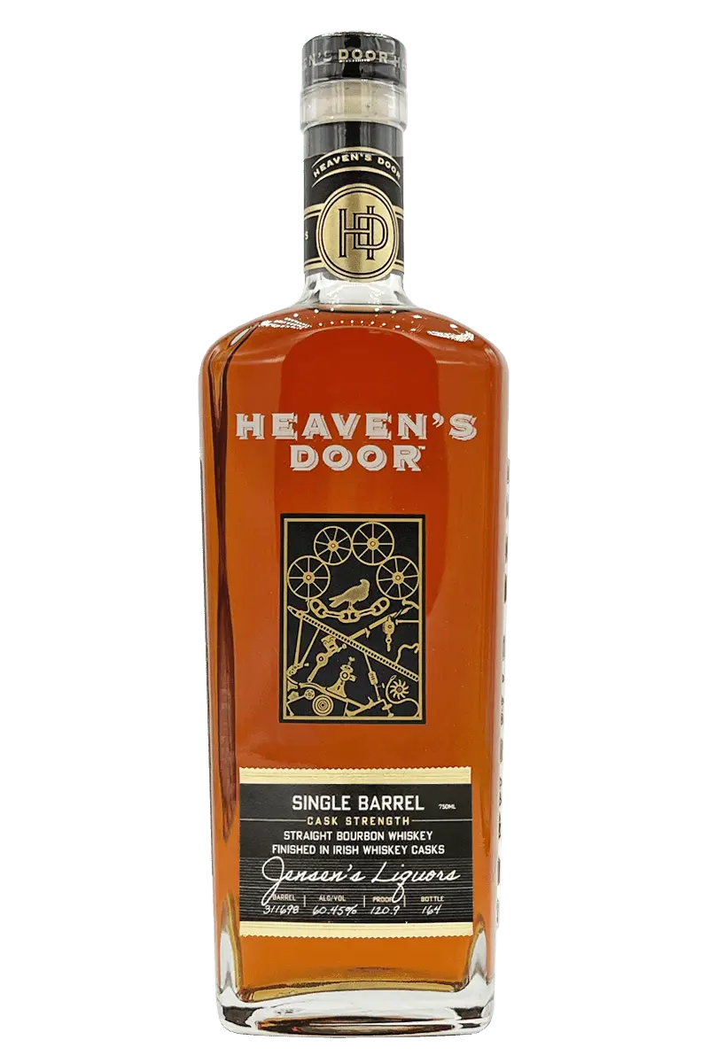 Heaven's Door Single Barrel Irish Whiskey Casks Finish 750ml.