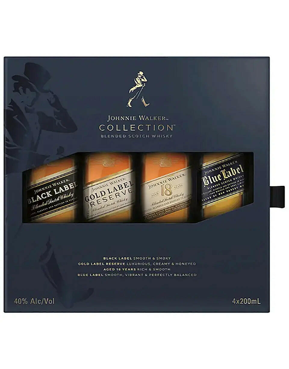 Johnnie Walker Collection 4X200ml.