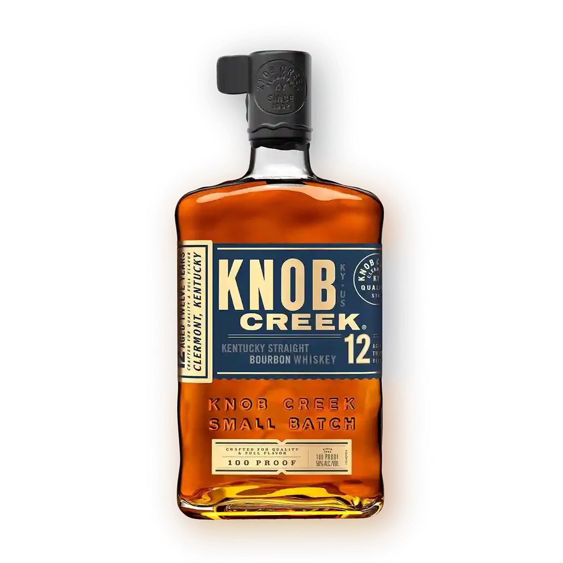 Knob Creek Straight Bourbon Small Batch 12 Year 100 Proof 750ml