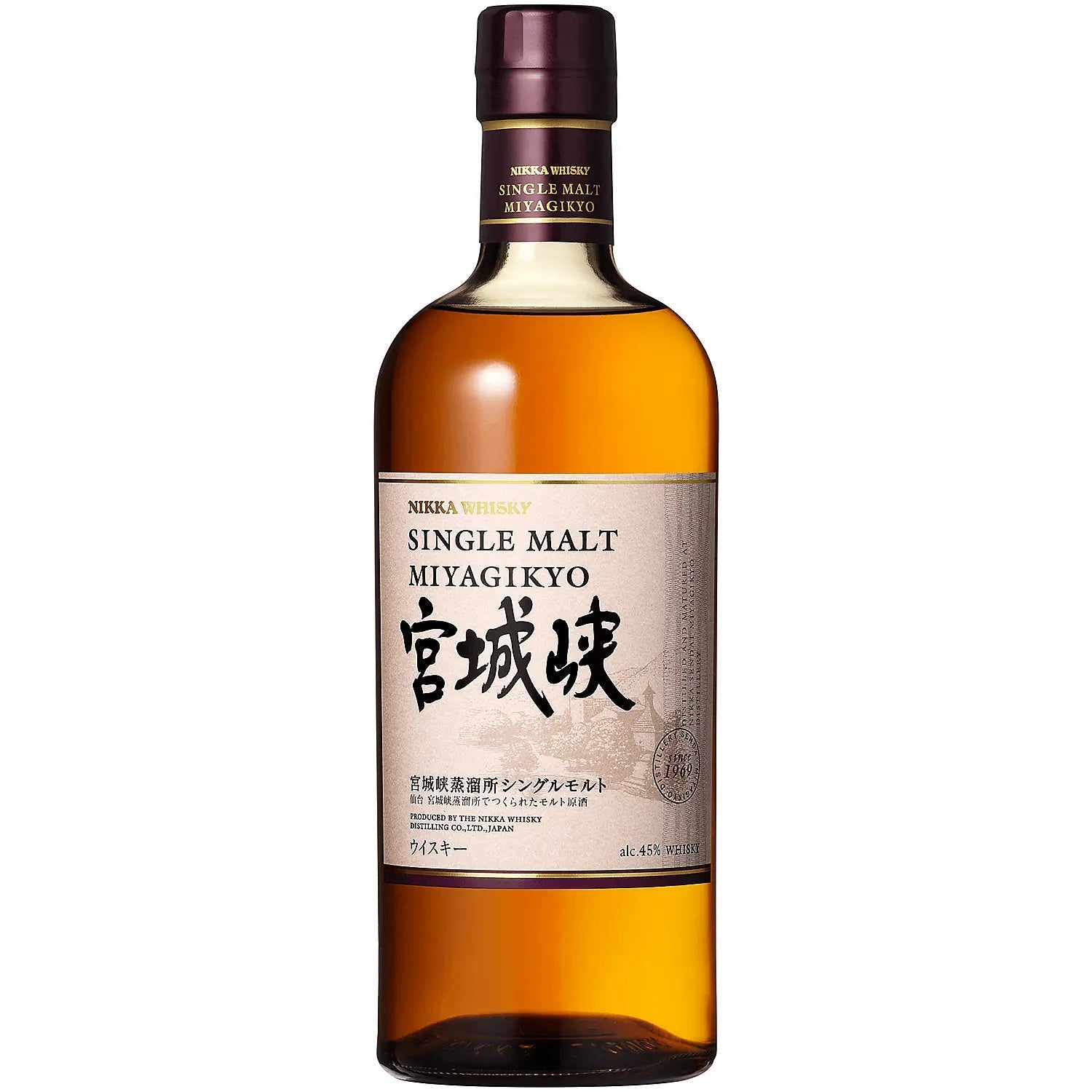 Nikka Single Malt Whisky Miyagikyo 90 750ml.