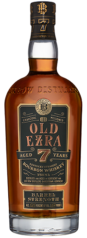 Old Ezra 7 Years Old Barrel Strength Bourbon Whiskey 750ml