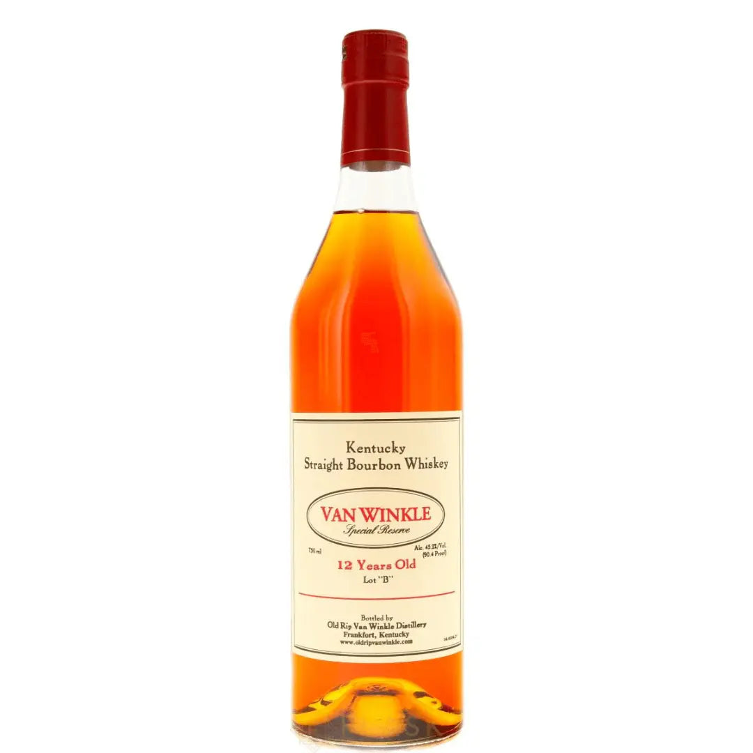 Old   Rip Van Winkle Special Reserve Lot B' 12 Years Old   Bourbon 750ml.
