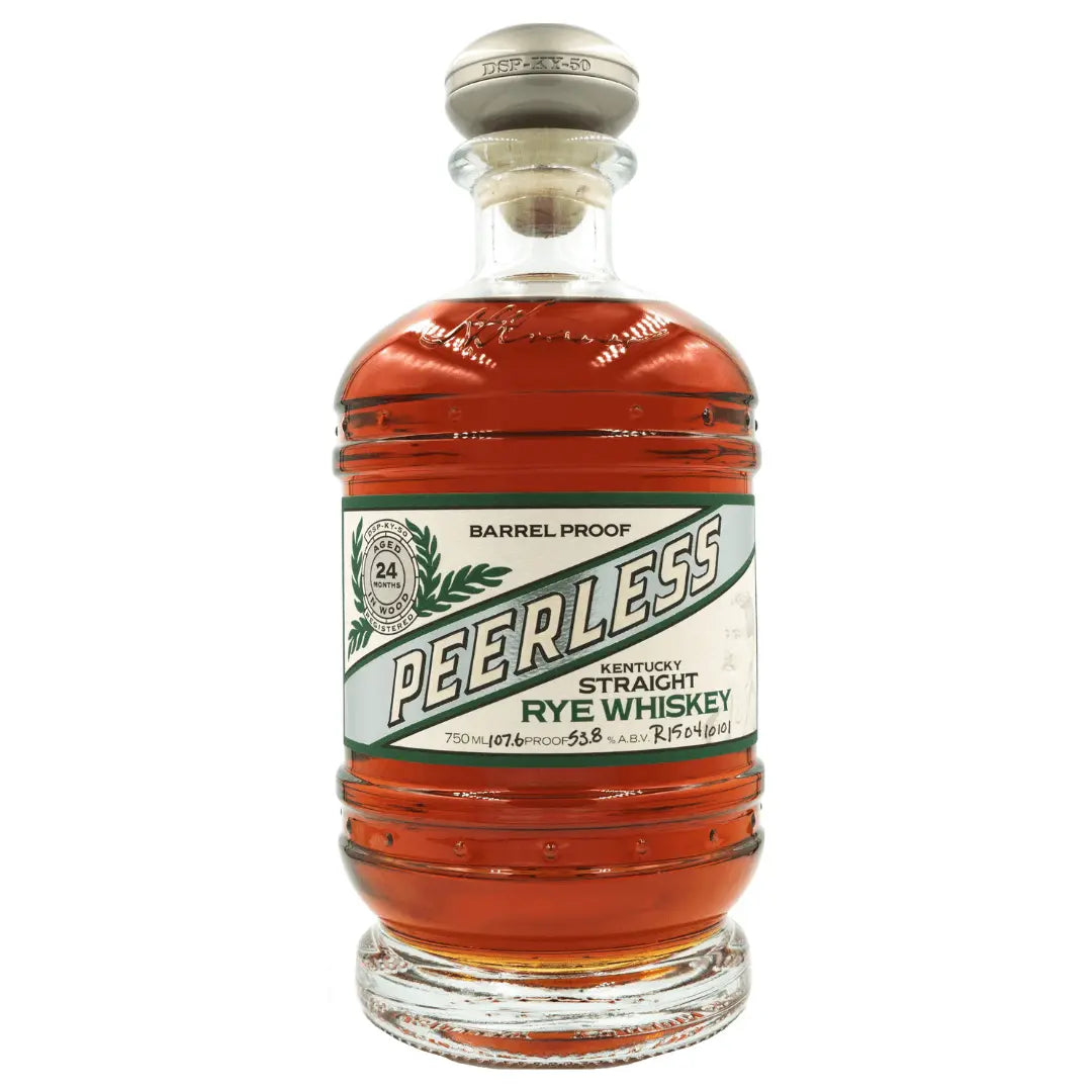 Peerless Kentucky Straight Rye Whisky  Aged 24 Month 750 Ml.