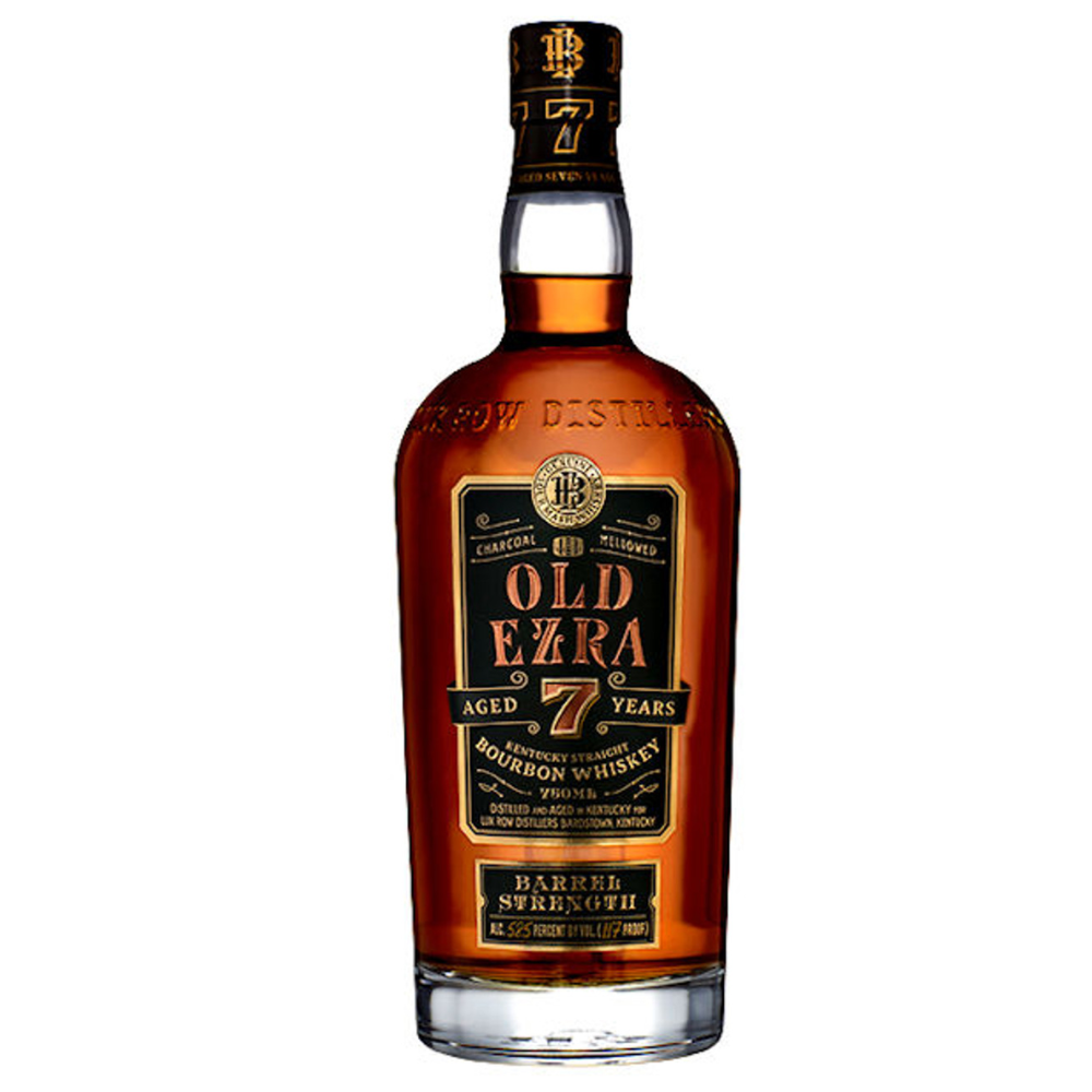 Ezra Brooks Old Ezra 7 Year Old Barrel Strength Bourbon 750ml
