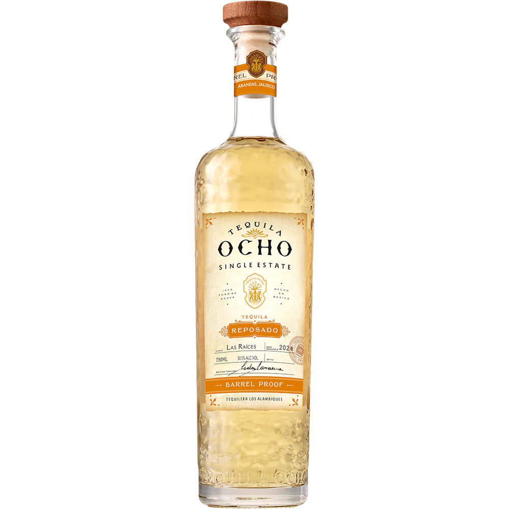 Tequila Ocho Barrel Proof Reposado 750ml