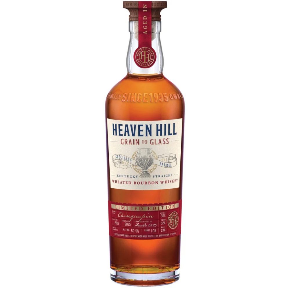 Heaven Hill Grain To Glass Wheated Bourbon Chinquapin Barrel 2025 750ml