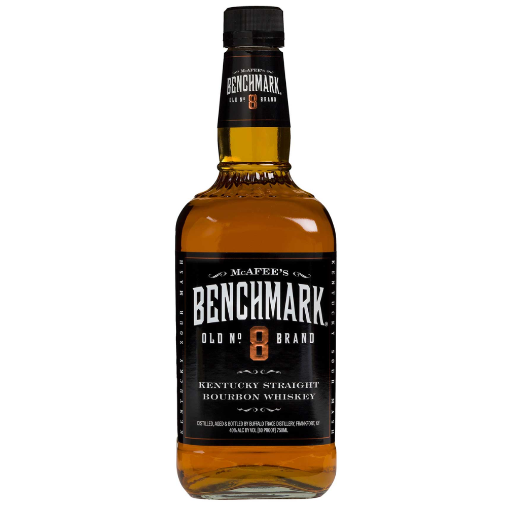 Mcafee's Benchmark Straight Bourbon Old No. 8 Brand 80 Proof 750ml