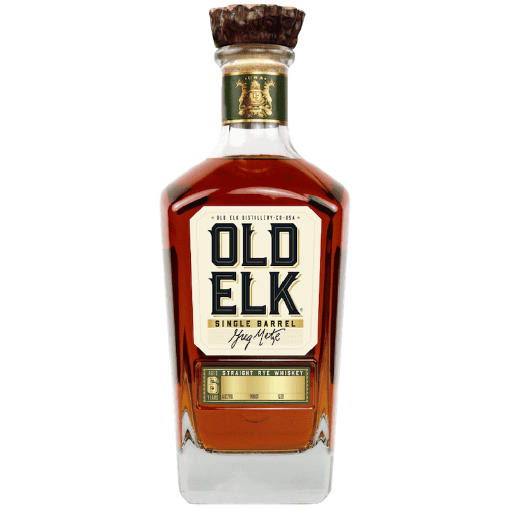 Old Elk Straight Rye Whiskey Single Barrel 118.6 Proof 750ml