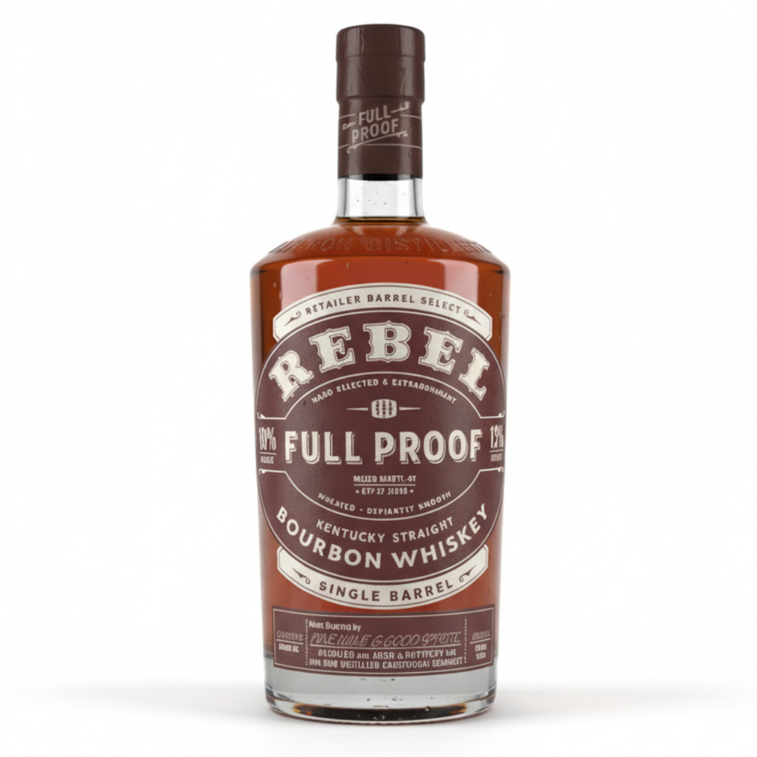 Rebel Full Proof Orphan Barrel Single Barrel Bourbon Whiskey 750ml