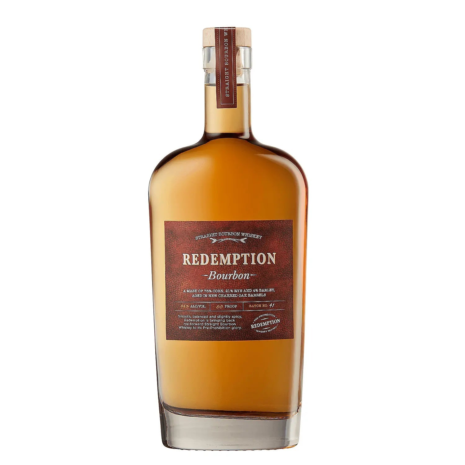 Redemption Straight Bourbon 88 750ml.