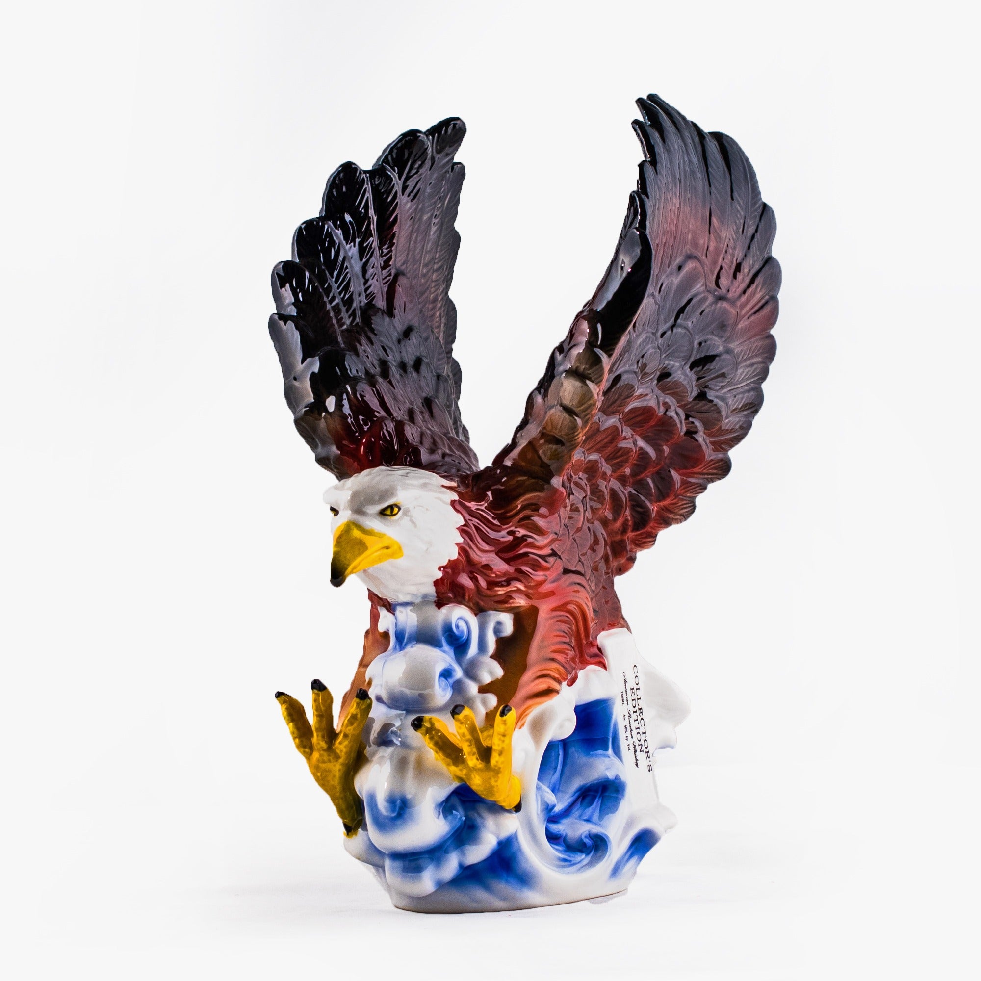 Collector's Edition American Eagle Ceramic Bourbon Bottle 750mL